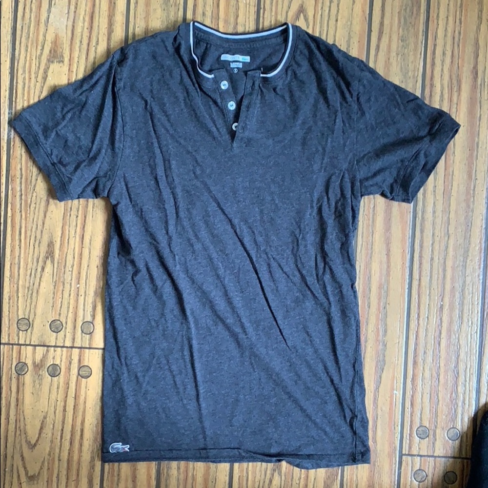 Lacoste sleepwear shirt size S